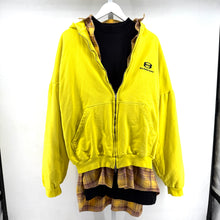 Balenciaga Unity Sports Layered Zip Up Hoodie