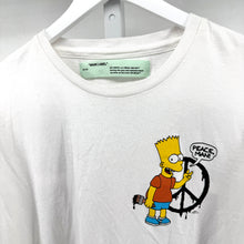Off-White x Simpson’s Bart Peace Tshirt