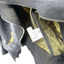 Balmain 2010 Denim Biker Jacket