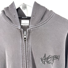 Ksubi New York Skull Zip Up Hoodie