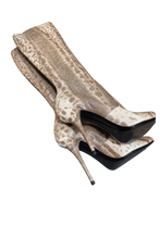 Saint Laurent Snakeskin Talia Boot