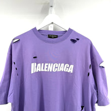 Balenciaga Distressed Logo Tshirt