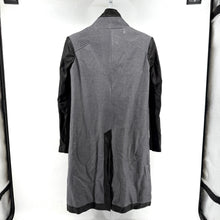 Helmut Lang Leather Trim Coat