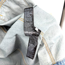 Balenciaga Scribble Rhinestone Denim Jacket